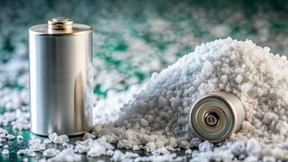 Batteries and crystals