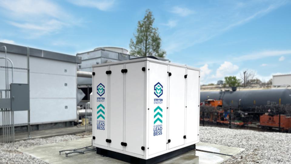 Stryten&#039;s Lead Battery Energy Storage System Installation at the Georgia Tech Carbon Neutral Energy Solutions Building