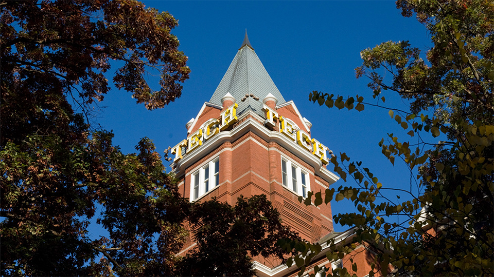 Georgia Tech - Tech Tower Ground View